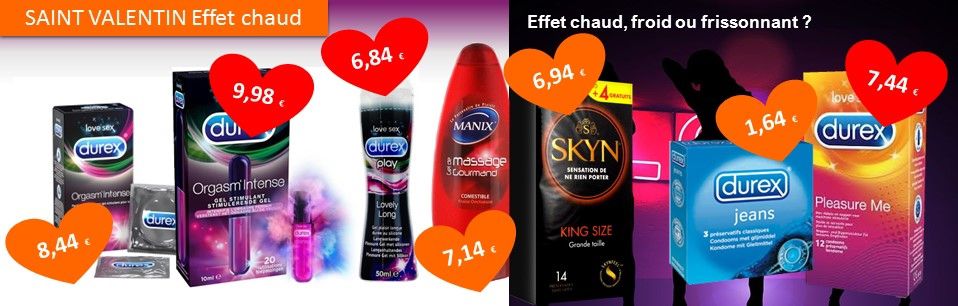 Préservatifs Durex et manix en ligne - Pharmacie VEAU en ligne (France)